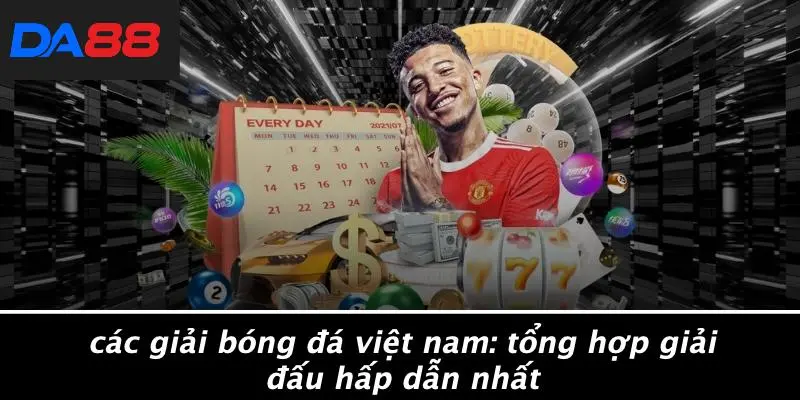 CÁC GIẢI BÓNG ĐÁ VIỆT NAM: TỔNG HỢP GIẢI ĐẤU HẤP DẪN NHẤT