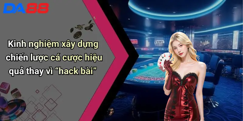 Kinh nghiệm xây dựng chiến lược cá cược hiệu quả thay vì “hack bài”